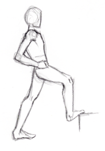 Standing Toe-Up Achilles Stretch Standing Toe-Up Achilles Stretch by Aimee Cozza